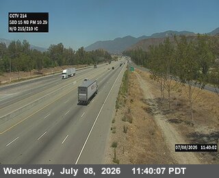 Snapshot from I-215 : (214) N of I-210
