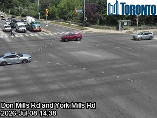 Snapshot from DON MILLS RD / YORK MILLS RD