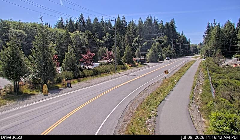Snapshot from Ucluelet-Tofino Highway - S