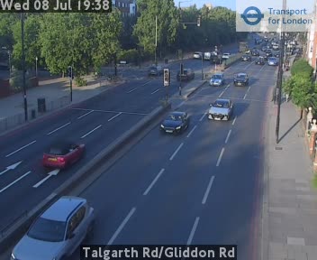 Snapshot from Talgarth Rd/Gliddon Rd