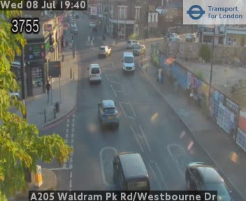Snapshot from A205 Waldram Pk Rd/Westbourne Dr