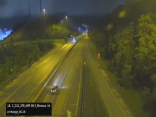 Snapshot from I-376 @ Monaca Interchange Westbound