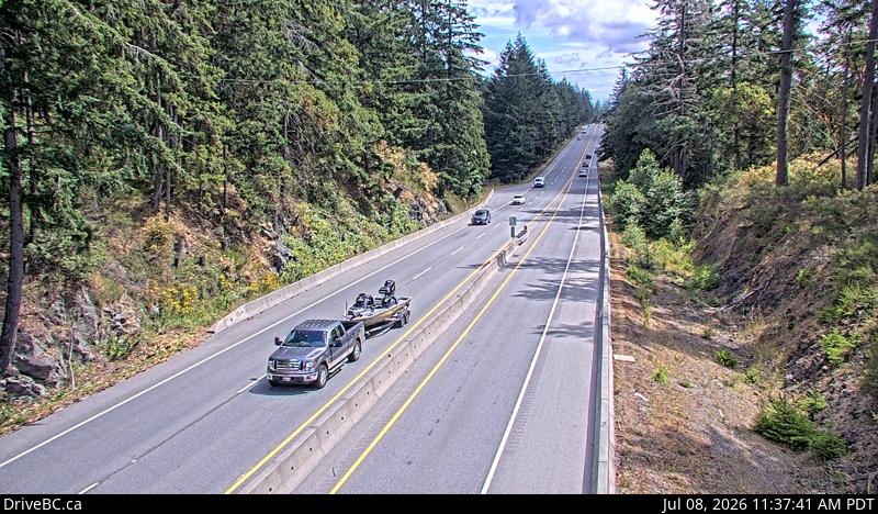 Snapshot from Malahat Summit - N