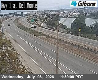 Snapshot from SR-1 : North of Del Monte Blvd