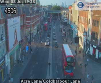 Snapshot from Acre Lane/Coldharbour Lane