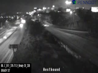 Snapshot from I-376 @ MM 71.9 (Birmingham Bridge)