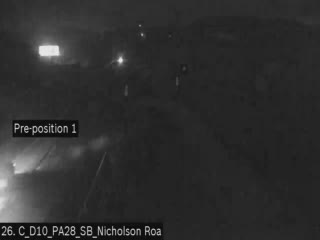 Snapshot from PA 28 @ Nicholson Road Southbound