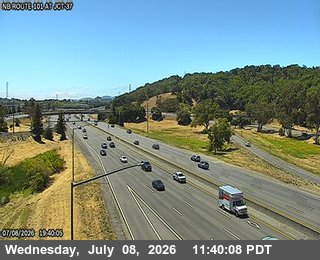 Snapshot from TVE87 -- US-101 : N101 at JCT 37