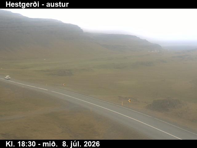 Snapshot from Hestgerði — Hestgerði til austurs