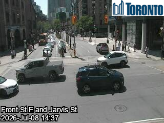Snapshot from JARVIS ST / FRONT ST E / LOWER JARVIS ST