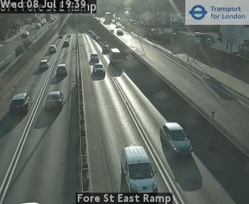 Snapshot from Fore St East Ramp