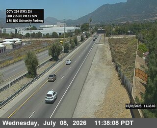 Snapshot from I-215 : (224) 1 Mi N/O University Parkway