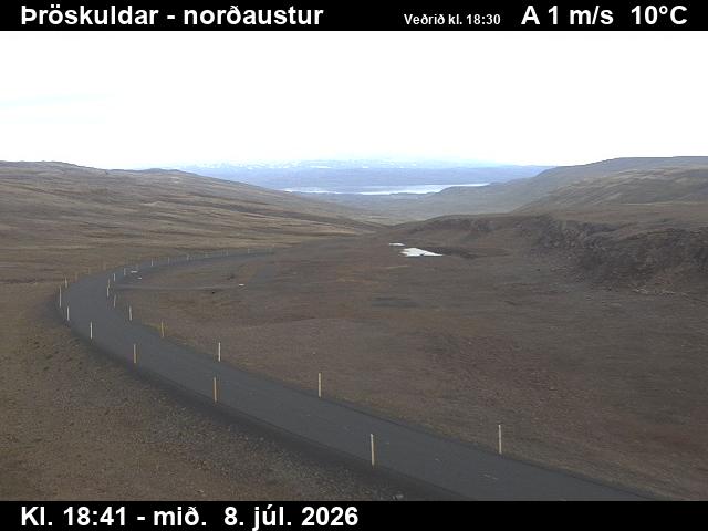 Snapshot from Þröskuldar — Þröskuldar séð til norðausturs