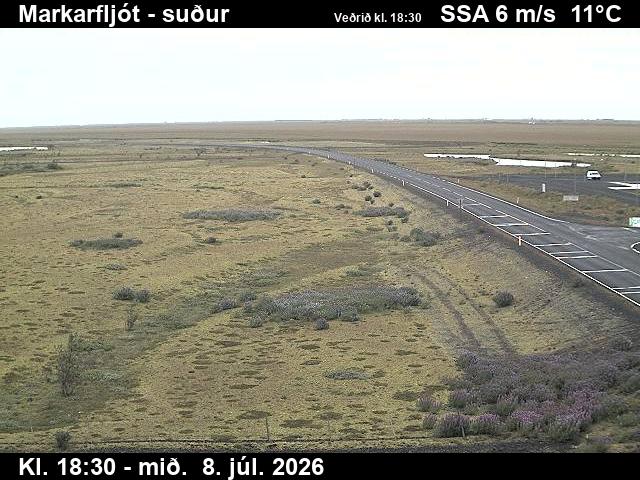 Snapshot from Markarfljót (Bakkafjöruvegamót) — Markarfljót að Bakkafjöru