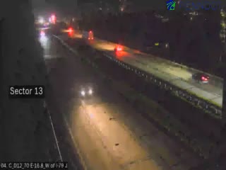 Snapshot from I-70 EB @ Exit 17 (PA 18 Jefferson Ave) Eastbound