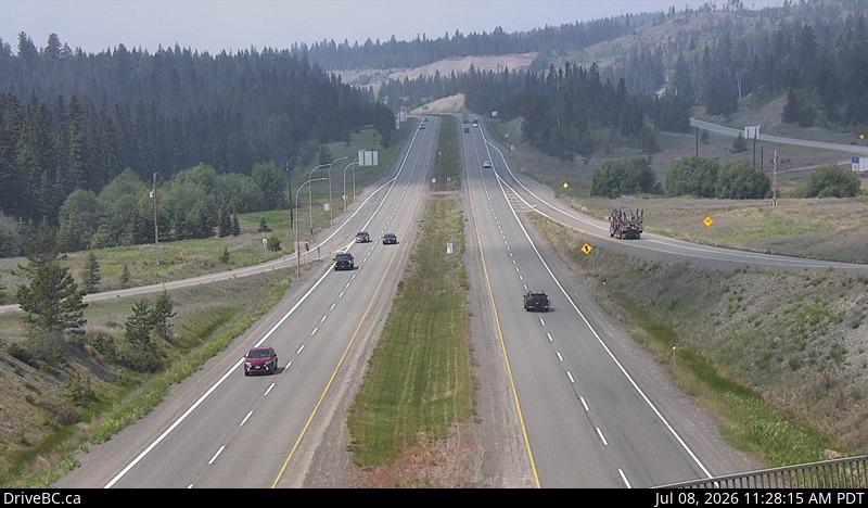 Snapshot from Hwy 5 at Hwy 97D southbound