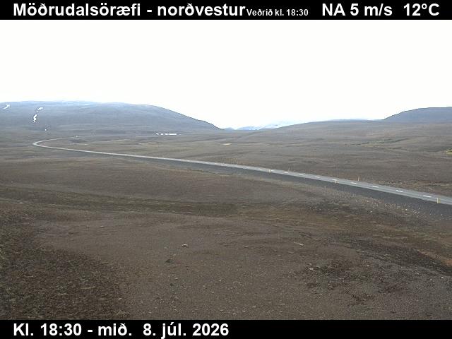 Snapshot from Möðrudalsöræfi — Möðrudalsöræfi séð til norðvesturs