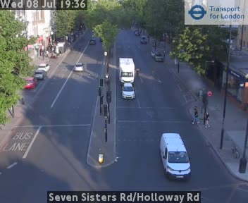Snapshot from Seven Sisters Rd/Holloway Rd
