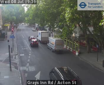 Snapshot from Grays Inn Rd / Acton St