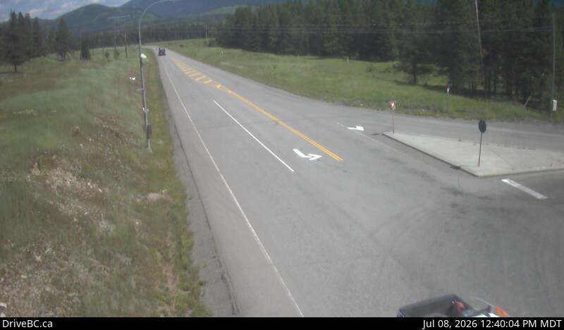 Snapshot from Line Creek Mine Road