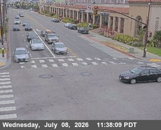 Snapshot from T252W -- SR-123 : Ashby Avenue - Looking West