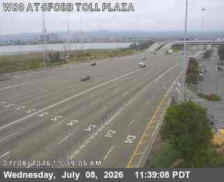 Snapshot from TVD13 -- I-80 : Toll Plaza