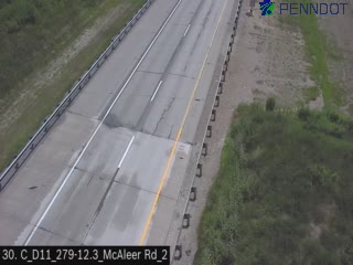 Snapshot from I-279 @ MM 12.3 (McAleer Rd)