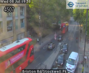 Snapshot from Brixton Rd/Stockwell Pk