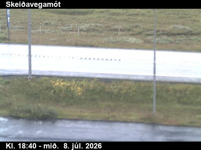Snapshot from Skeiðavegamót — Skeiðavegamót niður á veg