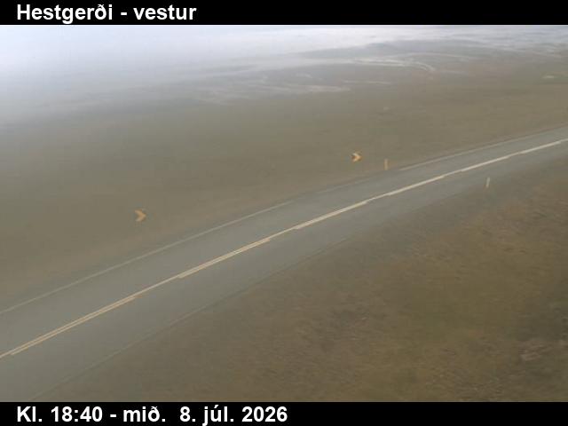 Snapshot from Hestgerði — Hestgerði til vesturs