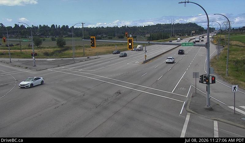 Snapshot from Hwy 17 at 56 Street - W