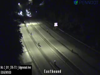 Snapshot from I-376 @ MM 77.1 (Edgewood Ave) Westbound