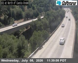 Snapshot from US-101 : North of Cuesta Grade