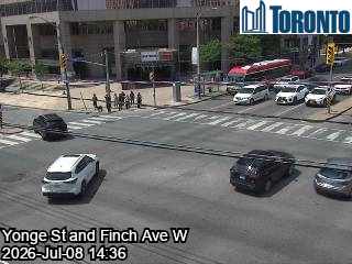 Snapshot from YONGE ST / FINCH AVE