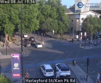 Snapshot from Harleyford St/Ken Pk Rd