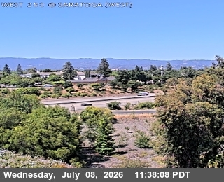 Snapshot from TVB89 -- I-280 : Saratoga Onramp
