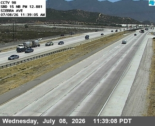 Snapshot from I-15 : (98) Sierra Avenue