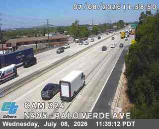 Snapshot from I-405 : (324) Palo Verde Ave