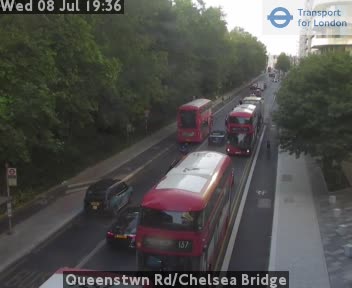 Snapshot from Queenstwn Rd/Chelsea Bridge