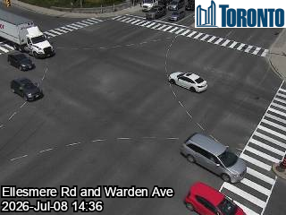 Snapshot from WARDEN AVE / ELLESMERE RD