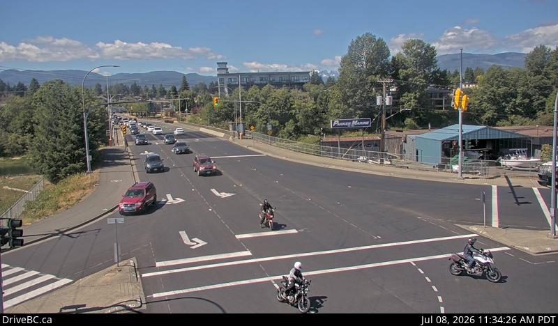 Snapshot from Hwy 19A at 17 Street Bridge - W