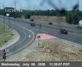 Snapshot from Hwy 99 at Dillard