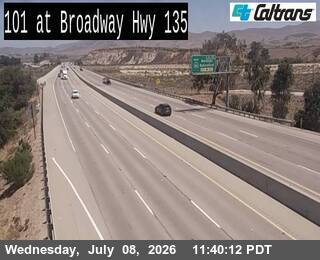 Snapshot from US-101 : SR-135 Broadway