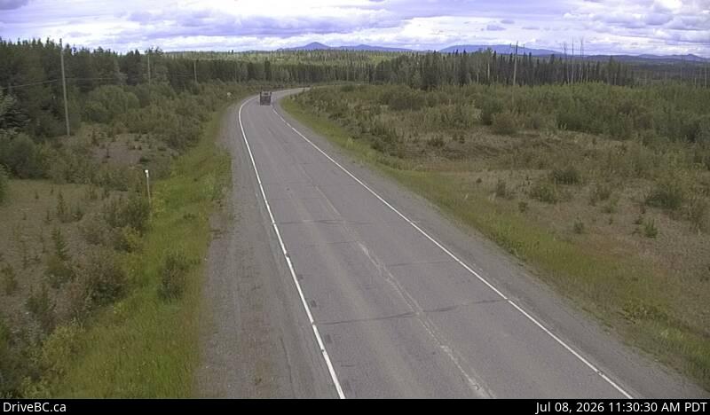 Snapshot from Stuart Lake Highway - N