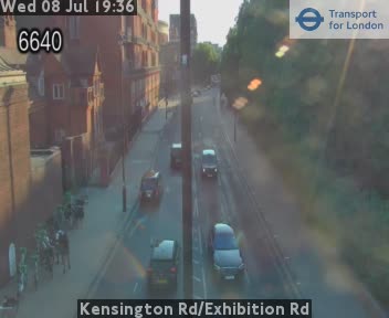 Snapshot from Kensington Rd/Exhibition Rd