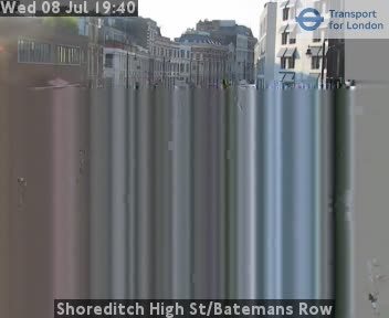 Snapshot from Shoreditch High St/Batemans Row