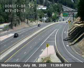 Snapshot from Hwy 20 at Dorsey Dr EB
