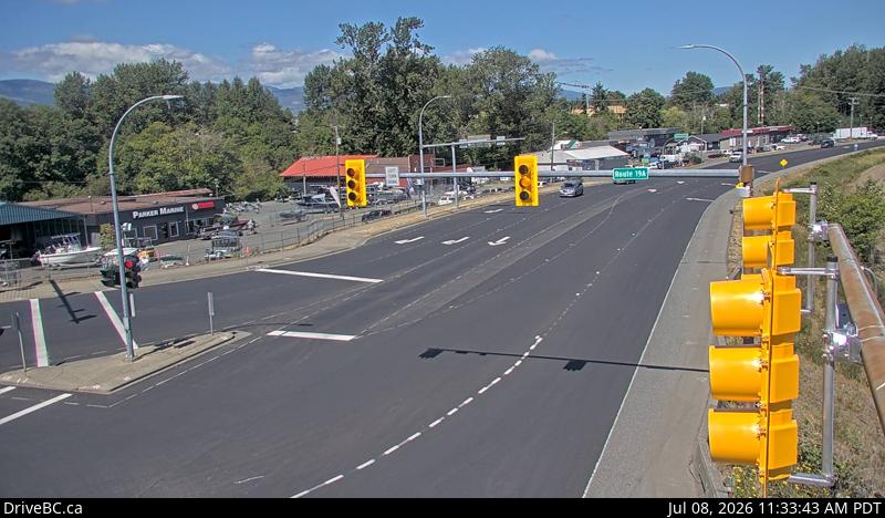 Snapshot from Hwy 19A at 17 Street Bridge - N