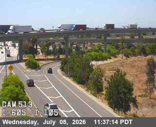 Snapshot from I-605 : (513) I-105