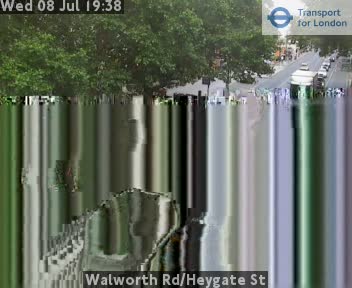 Snapshot from Walworth Rd/Heygate St